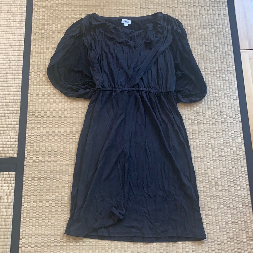 Temperley London Greek style black dress UK 8